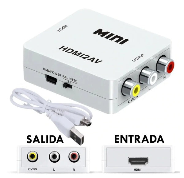 CONVERTIDOR HDMI2AV
