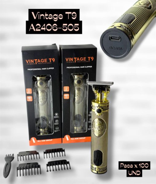 MAQUINA VINTAGE T9 CON PANTALLA A2406-505