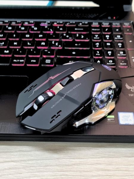 MOUSE GAMER INALAMBRICO T2