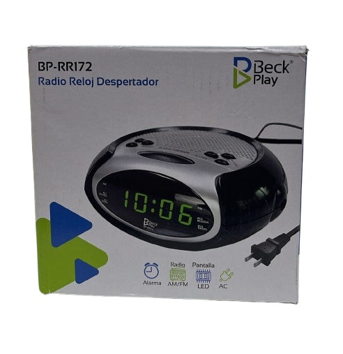 RADIO RELOJ DESPETADOR BP-RR172