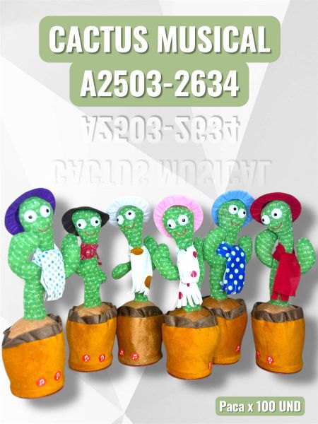 CACTUS MUSICAL A2503-2634
